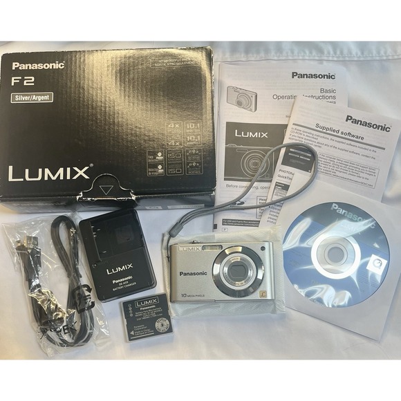 Panasonic Lumix Silver Digital Camera